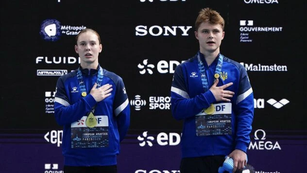 Середа та Байло стали чемпіонами Європи зі стрибків у воду